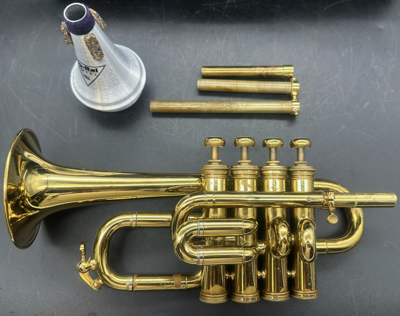 Selmer Paris Piccolo Trumpet S/n 55314 - Image 5