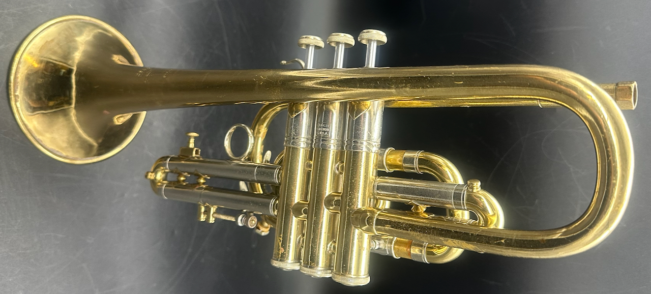 Bach Stradivarius Mount Vernon Cornet — S/N 21183 ( Circa 1961 ) - Image 6