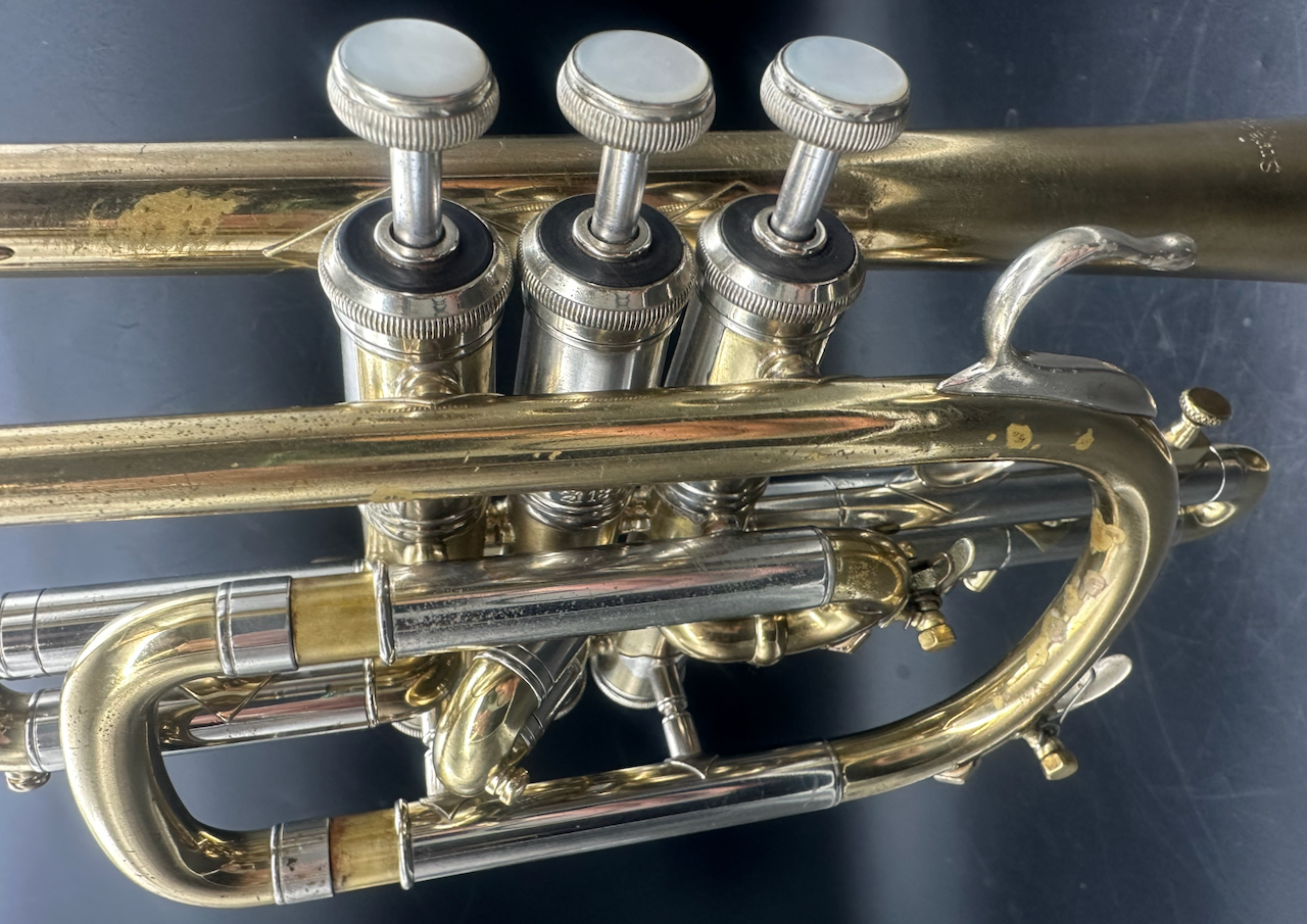 Bach Stradivarius Mount Vernon Cornet — S/N 21183 ( Circa 1961 ) - Image 4