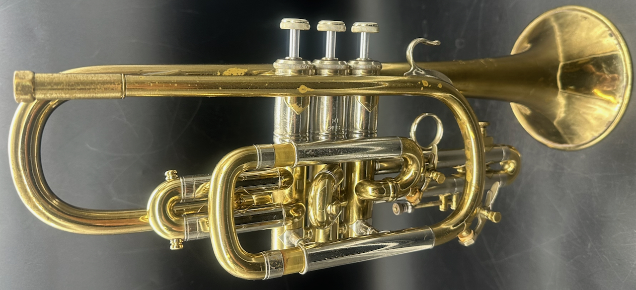 Bach Stradivarius Mount Vernon Cornet — S/N 21183 ( Circa 1961 ) - Image 2