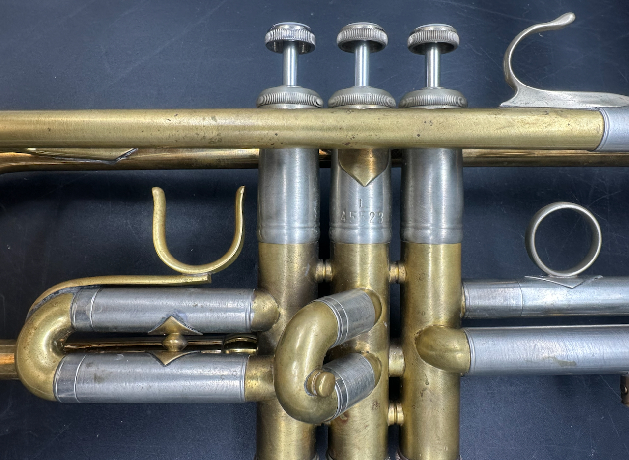 Bach Stradivarius 25G Large Bore S/n 45523 with Reeves PVA (Circa 1968)