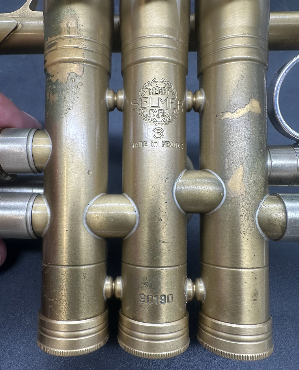 Selmer Paris Concept TT Bb Trumpet Serial #90190 w/ Reeves PVA (circa 2001–2003) - Image 8