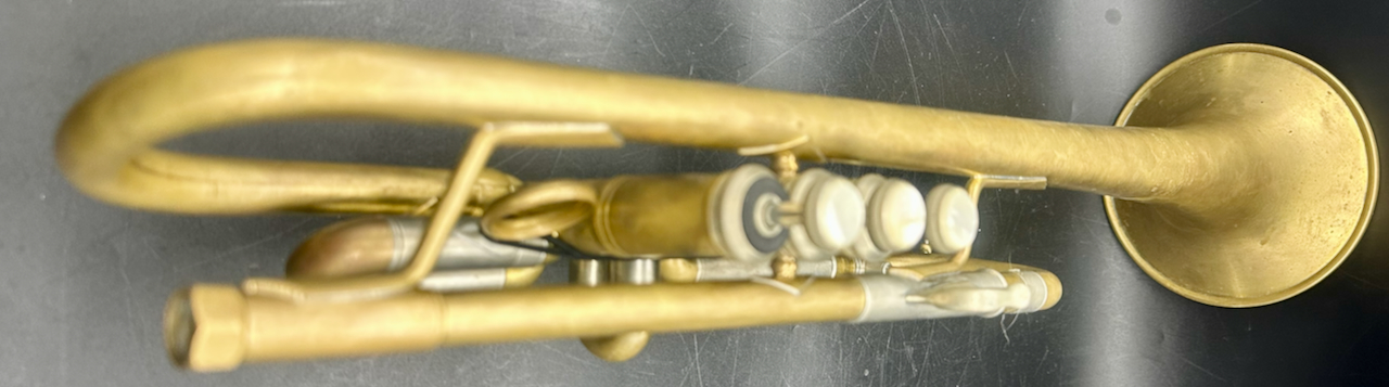 Bach Stradivarius 25H / 239 CL — S/n 160514 Melk Raw Brass Overhaul - Image 7