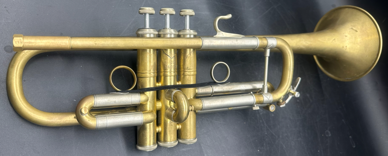 Bach Stradivarius 25H / 239 CL — S/n 160514 Melk Raw Brass Overhaul - Image 10