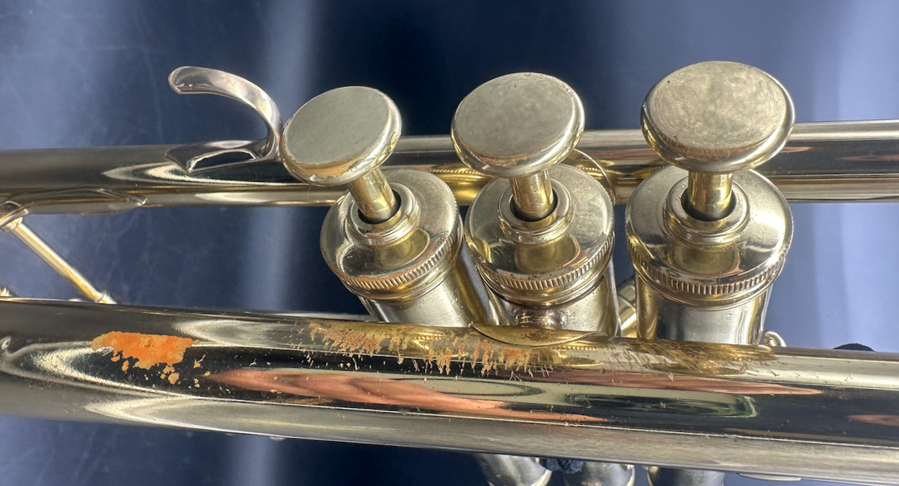 Smith-Watkins Bb Trumpet S/n 249 W/ #32 leadpipe - Image 4