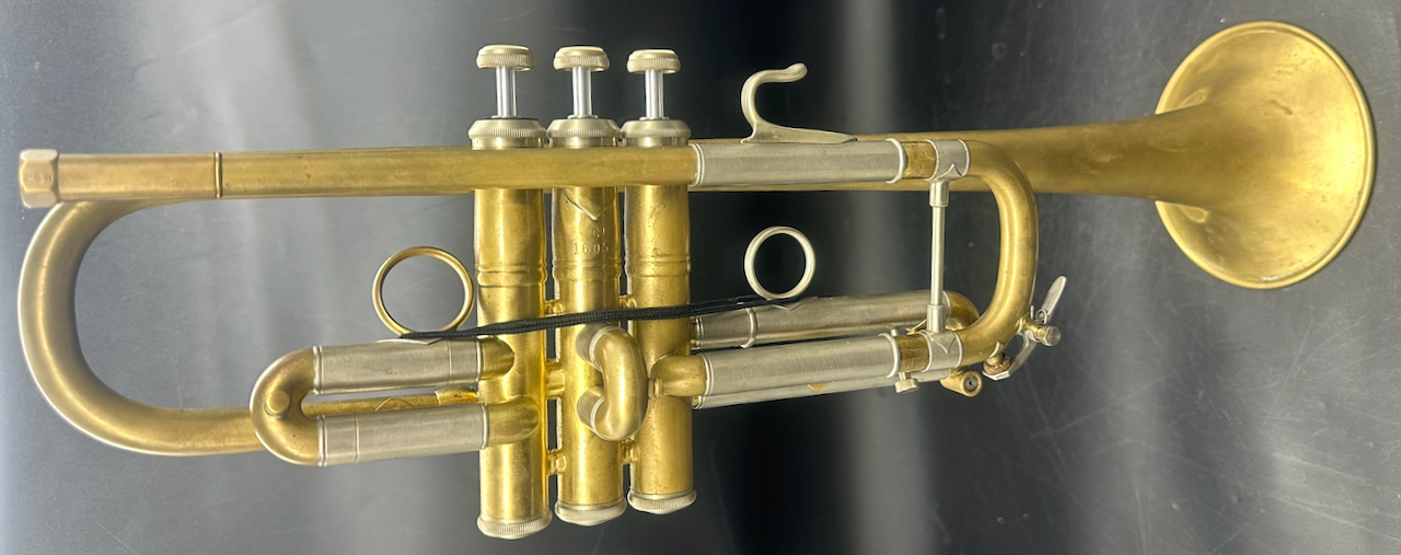 Bach Stradivarius 25H / 239 CL — S/n 160514 Melk Raw Brass Overhaul - Image 2