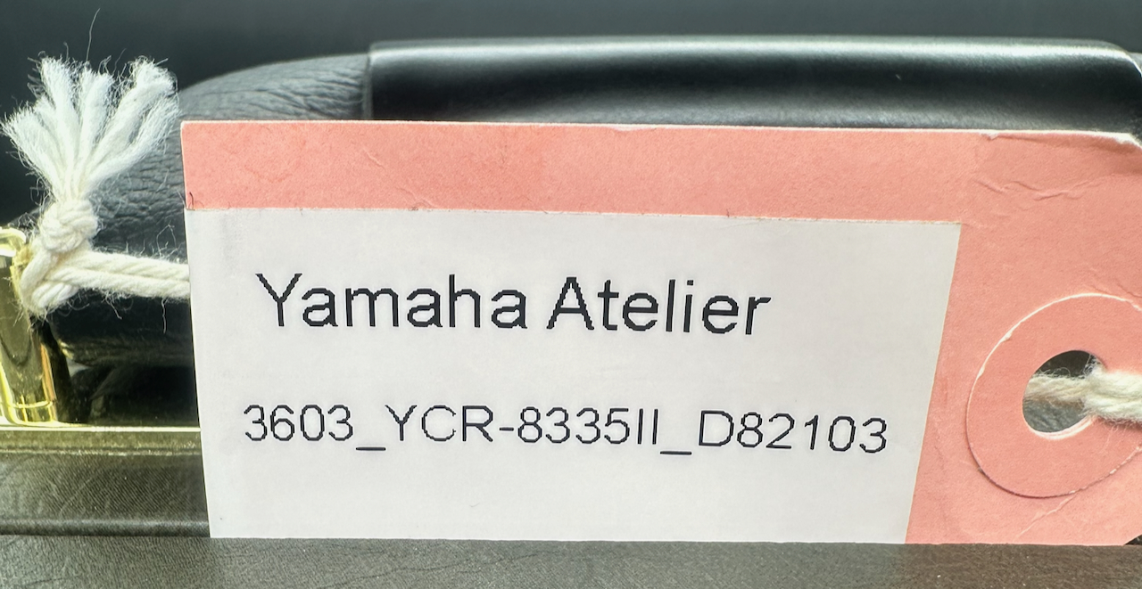 YCR-8335II NEO S/n D82103 Cornet Straight from the Yamaha Atelier (As NEW!) - Image 3