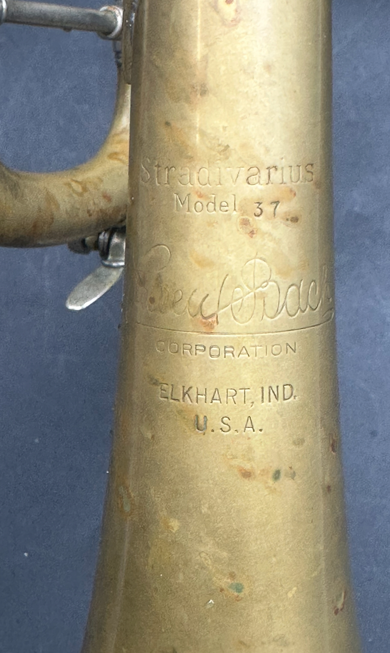 Bach Stradivarius 37 ML S/n 51641 (Melk raw brass overhaul) - Image 11
