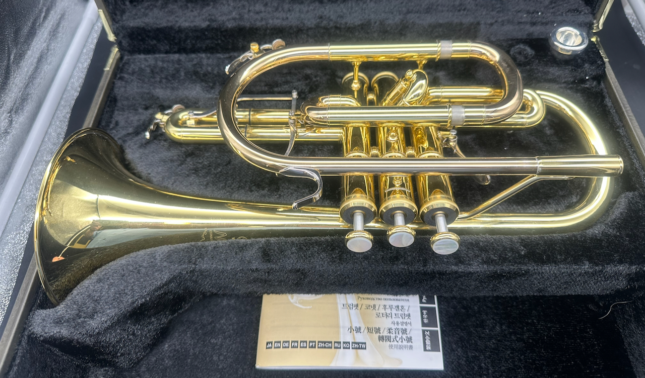 YCR-8335II NEO S/n D82103 Cornet Straight from the Yamaha Atelier (As NEW!) - Image 6