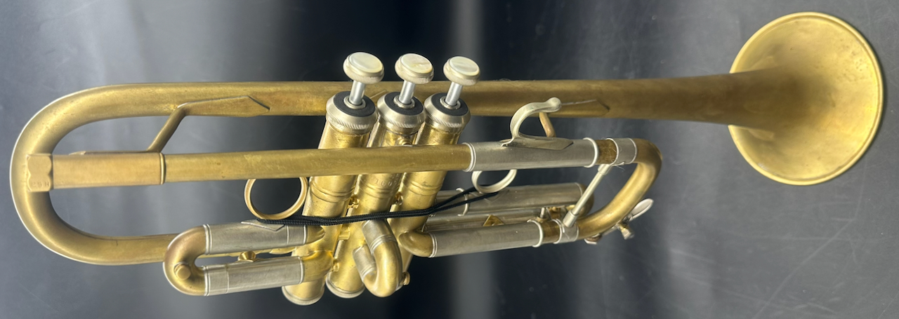 Bach Stradivarius 25H / 239 CL — S/n 160514 Melk Raw Brass Overhaul - Image 3