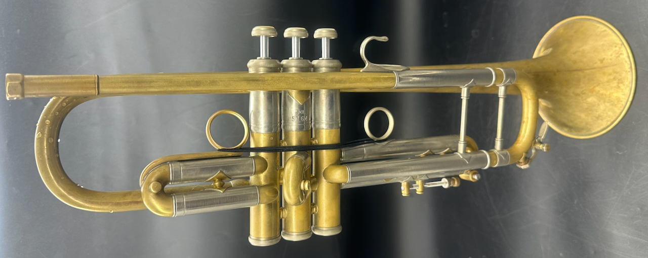 Bach Stradivarius 37 ML S/n 51641 (Melk raw brass overhaul) - Image 2