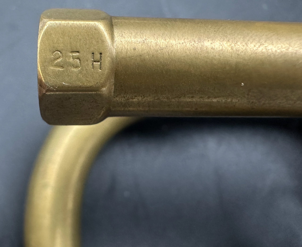 Bach Stradivarius 25H / 239 CL — S/n 160514 Melk Raw Brass Overhaul - Image 17